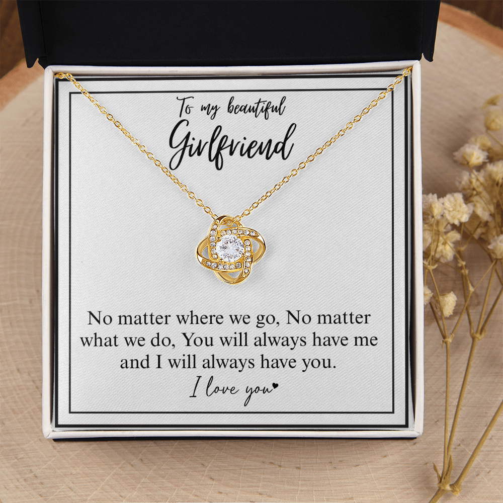 Girlfriend Love Heart Necklace Gift
