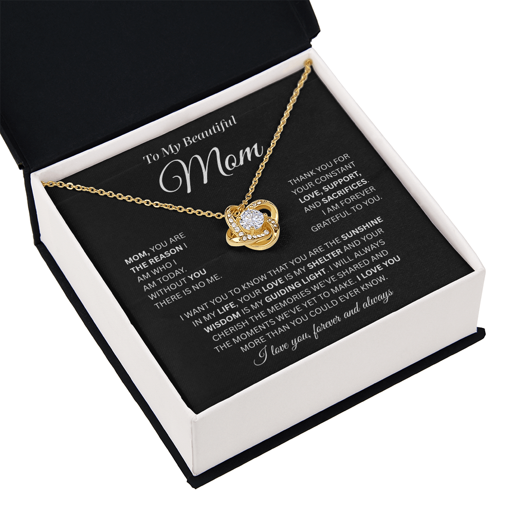 Mom Necklace Gift from a Loving Son
