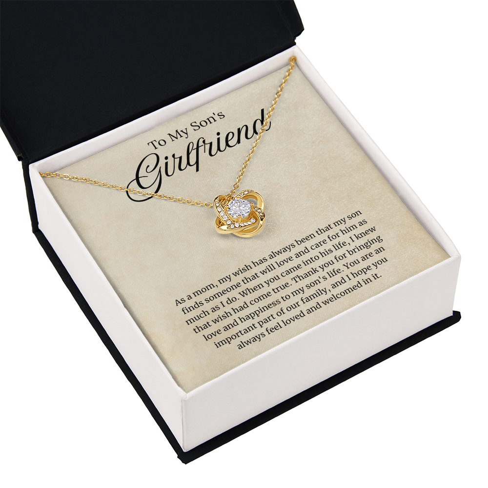 Son's Girlfriend Love Jewelry Gifts