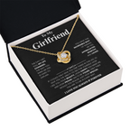 Girlfriend Love Message Pendant Set