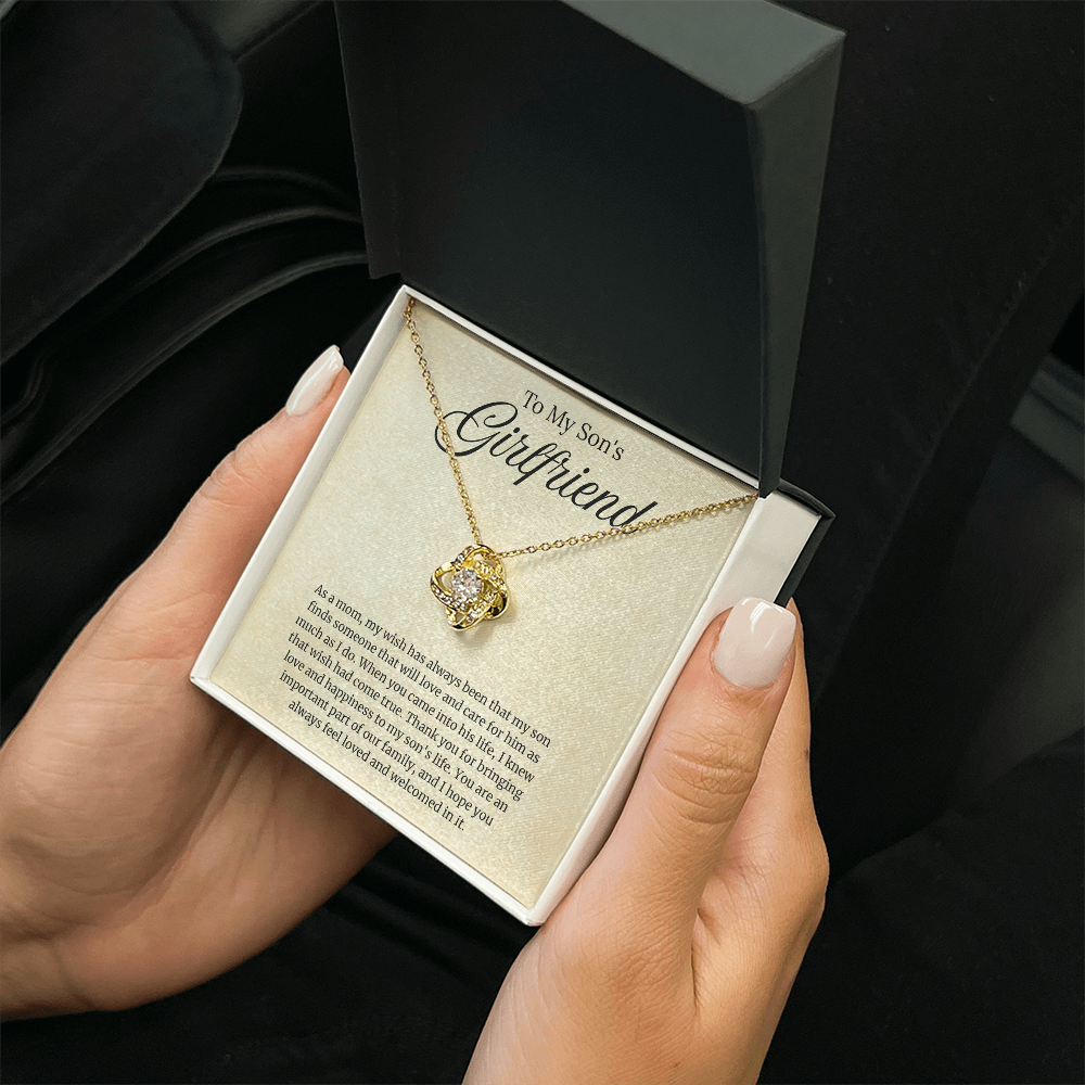 Son's Girlfriend Love Jewelry Gifts
