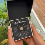 Girlfriend Love Message Pendant Set