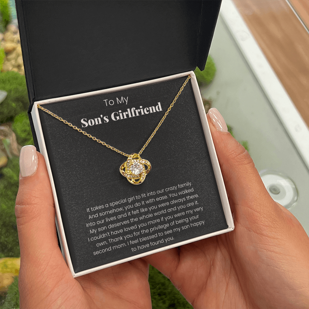 Son's Girlfriend Necklace Gift