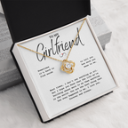 To My Girlfriend Love Jewelry Gift