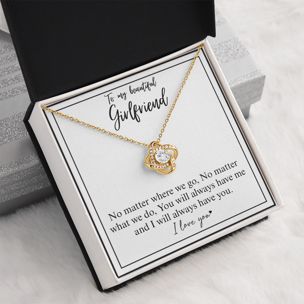 Girlfriend Love Heart Necklace Gift
