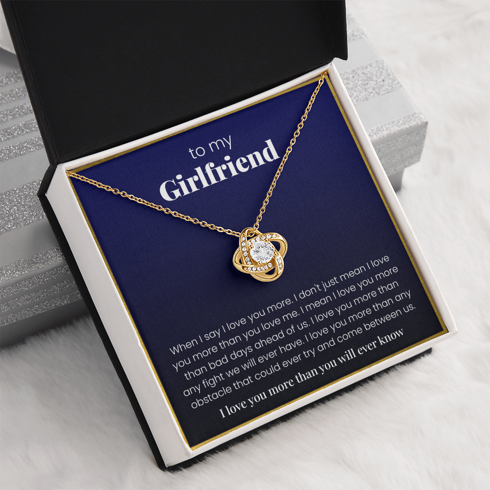 Girlfriend Love Necklace Gift