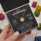 Girlfriend Love Message Pendant Set