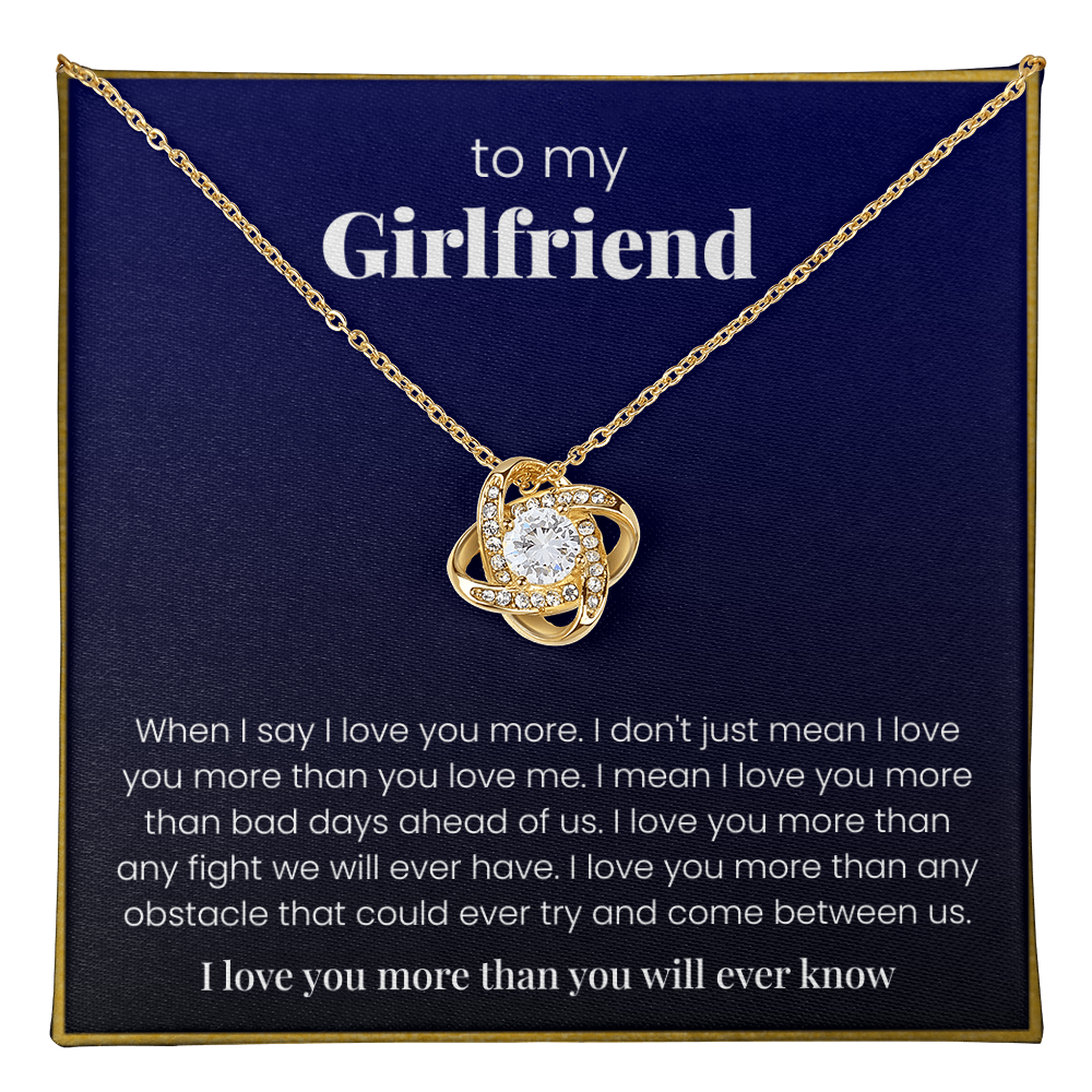 Girlfriend Love Necklace Gift