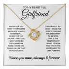 To My Beautiful Girlfriend Jewelry