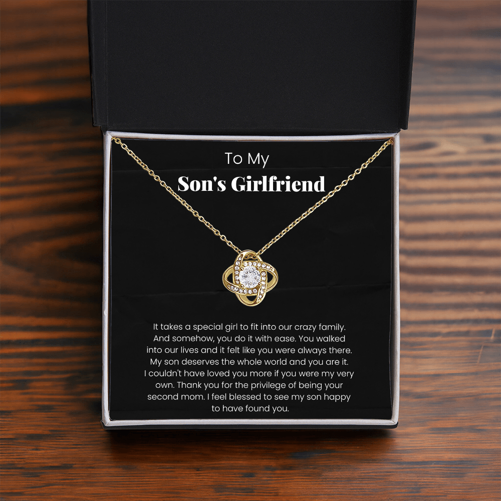 Son's Girlfriend Necklace Gift