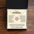 Soulmate Love Necklace Gift for Her