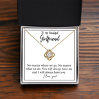 Girlfriend Love Heart Necklace Gift