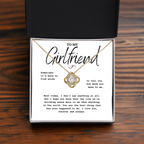 To My Girlfriend Love Jewelry Gift