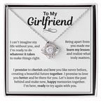 To My Girlfriend Romantic Jewellery