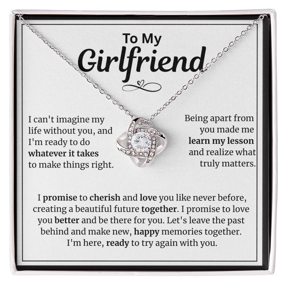 To My Girlfriend Romantic Jewellery