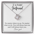 Girlfriend Love Heart Necklace Gift