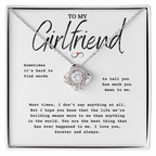 To My Girlfriend Love Jewelry Gift