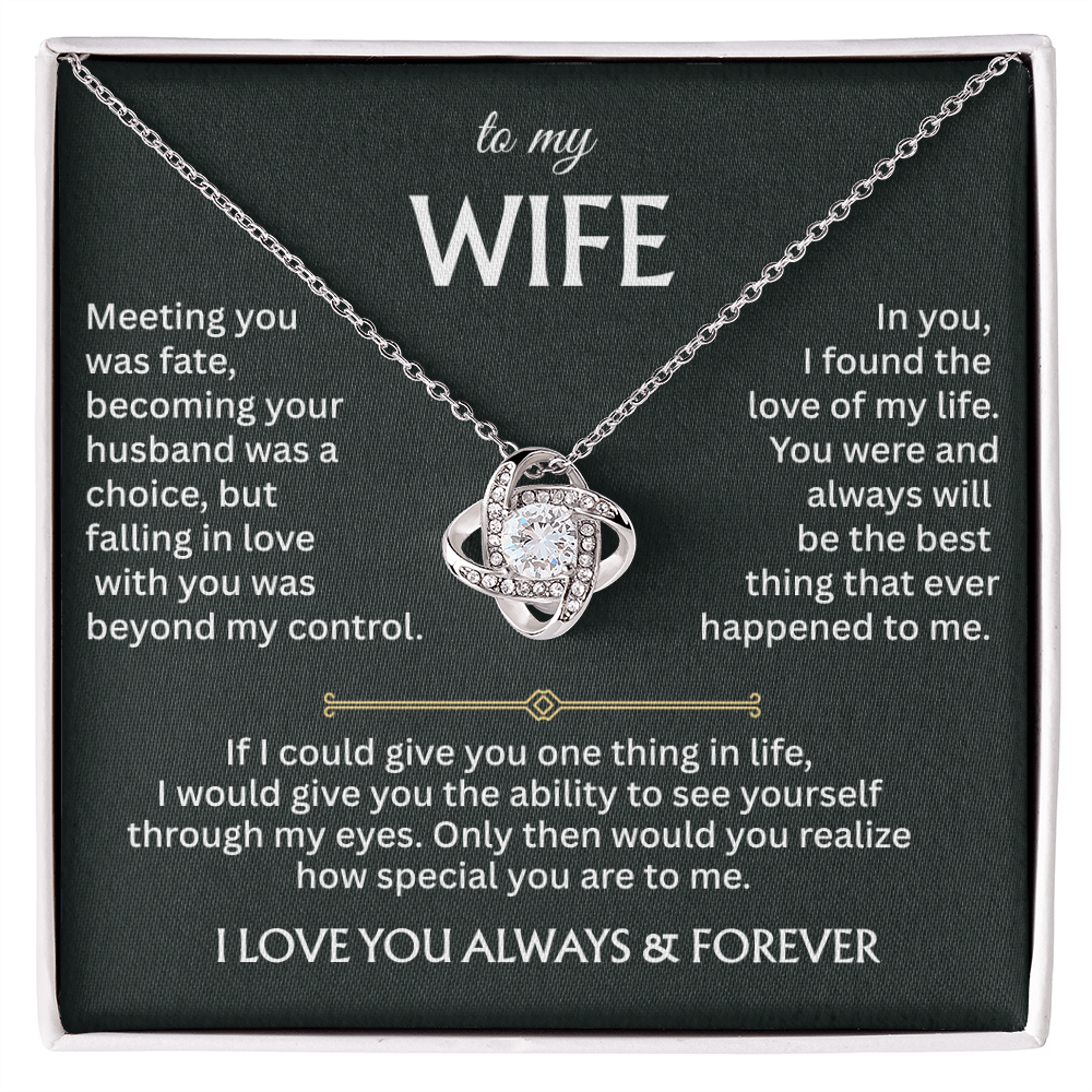 To My Wife Anniversary Message Card