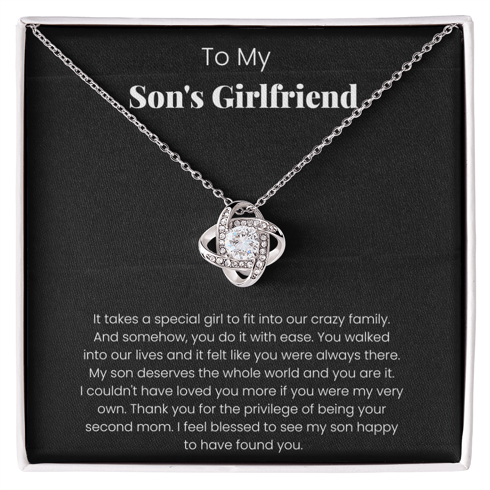 Son's Girlfriend Necklace Gift