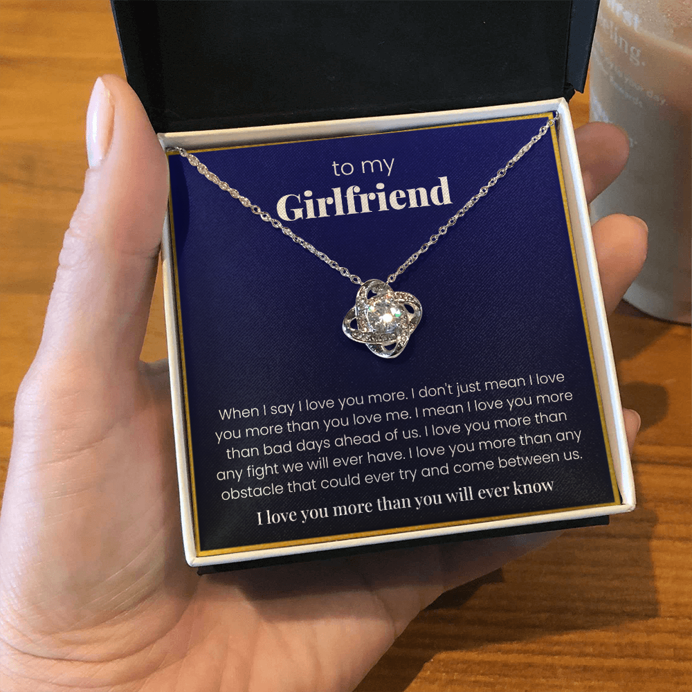Girlfriend Love Necklace Gift
