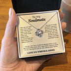 Soulmate Love Necklace Gift for Her