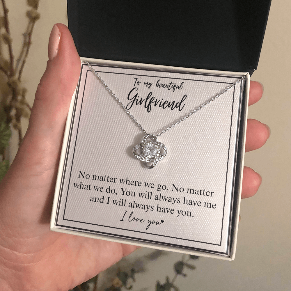 Girlfriend Love Heart Necklace Gift