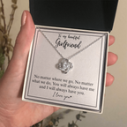 Girlfriend Love Heart Necklace Gift