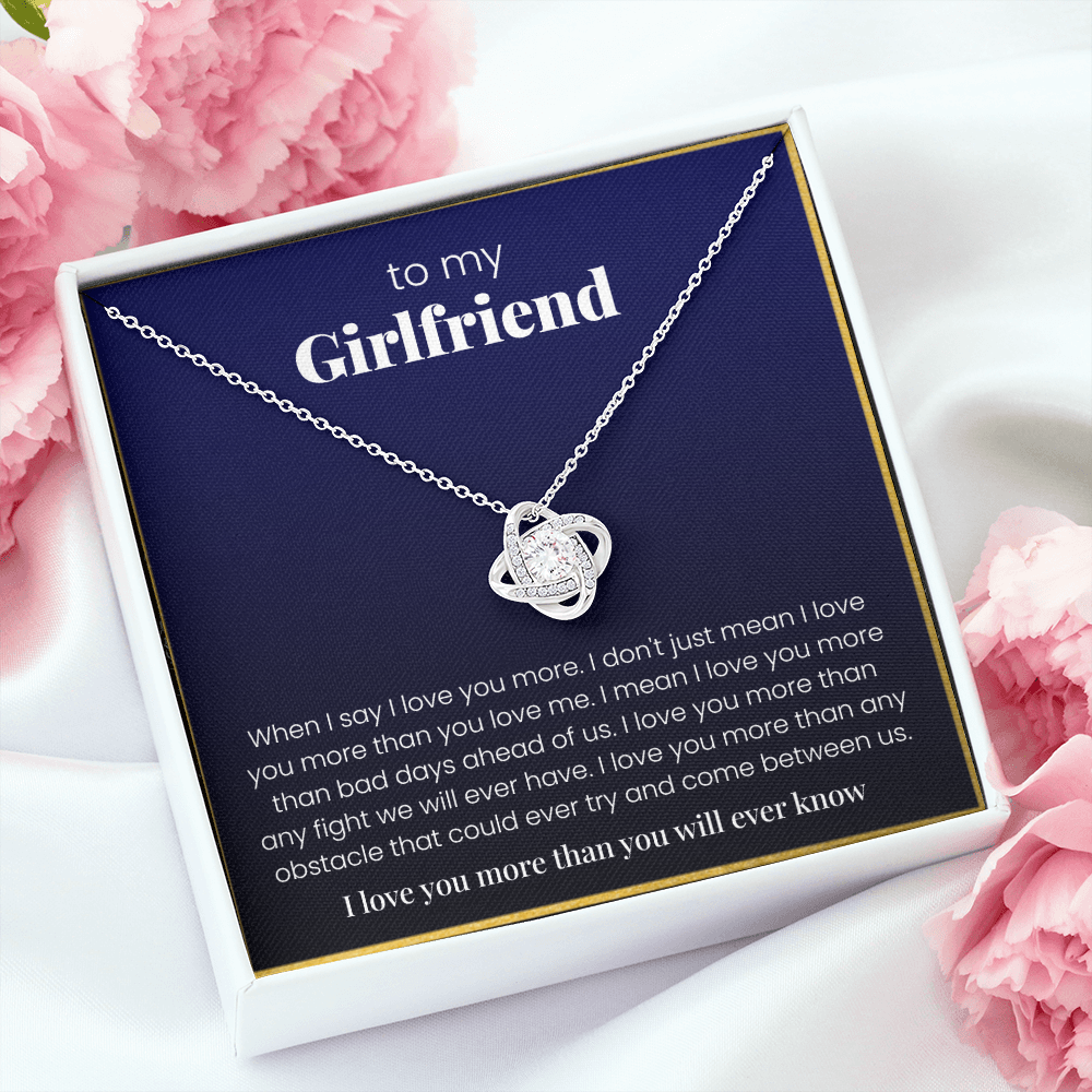 Girlfriend Love Necklace Gift
