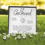 To My Girlfriend Love Jewelry Gift