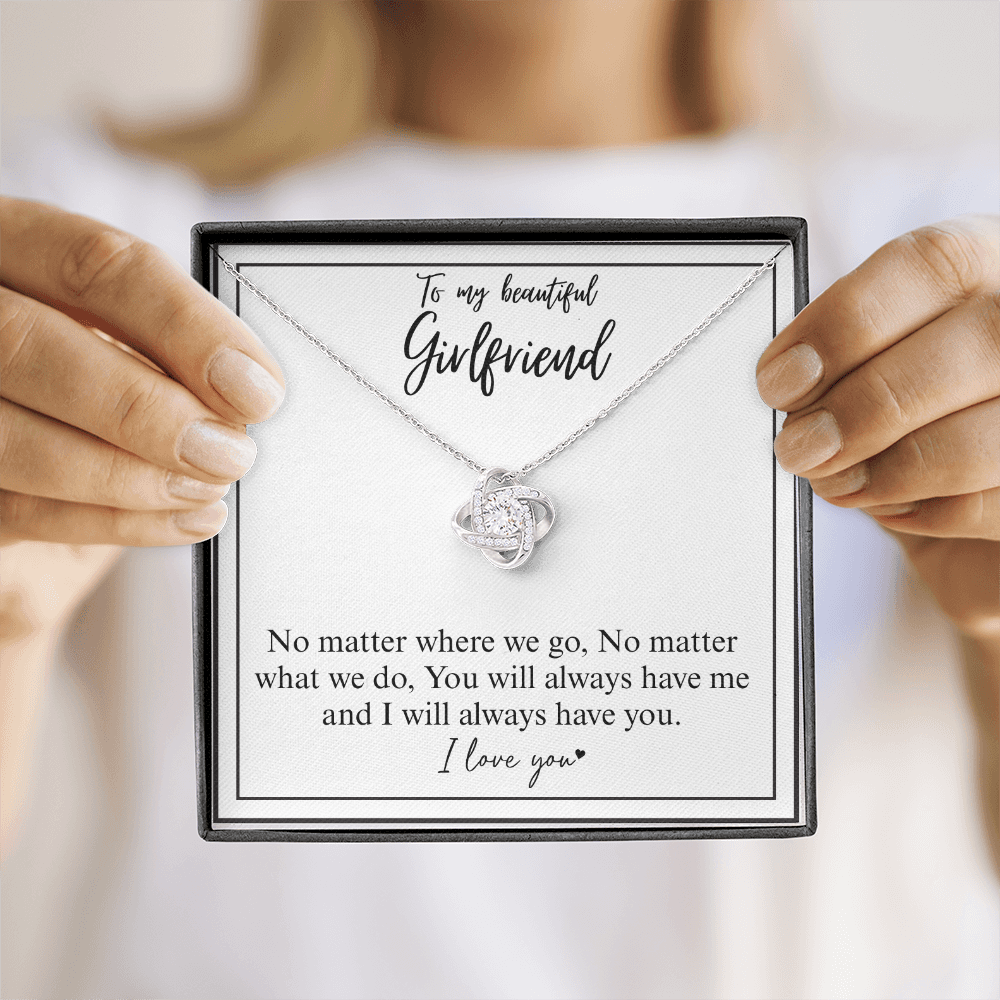 Girlfriend Love Heart Necklace Gift