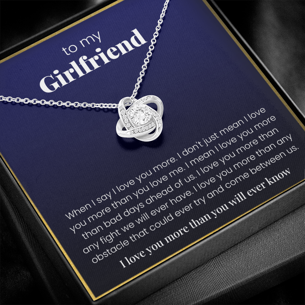 Girlfriend Love Necklace Gift