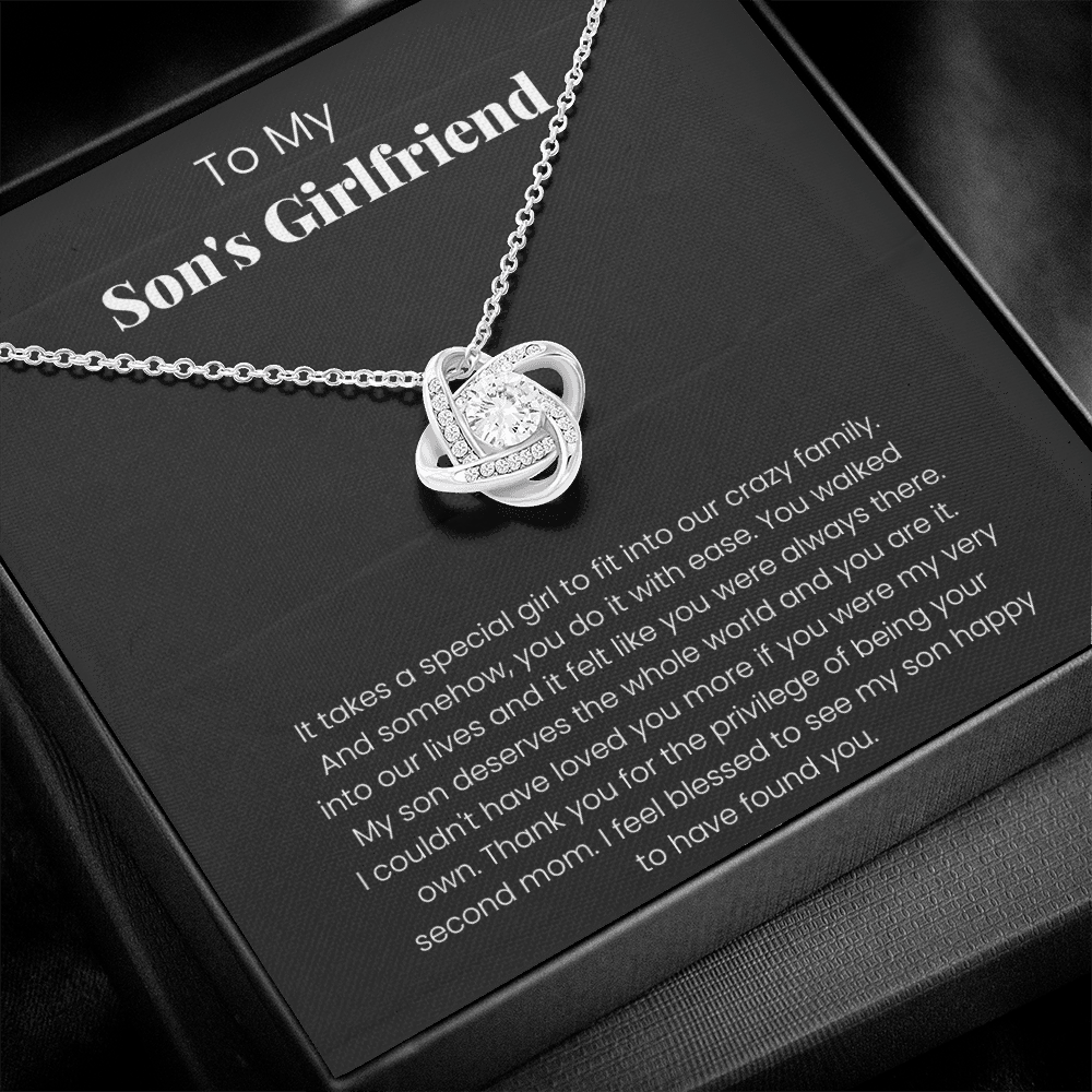 Son's Girlfriend Necklace Gift