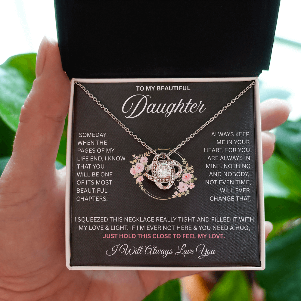 Daughter Necklace Gift from Mother!