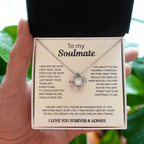 Soulmate Love Necklace Gift for Her