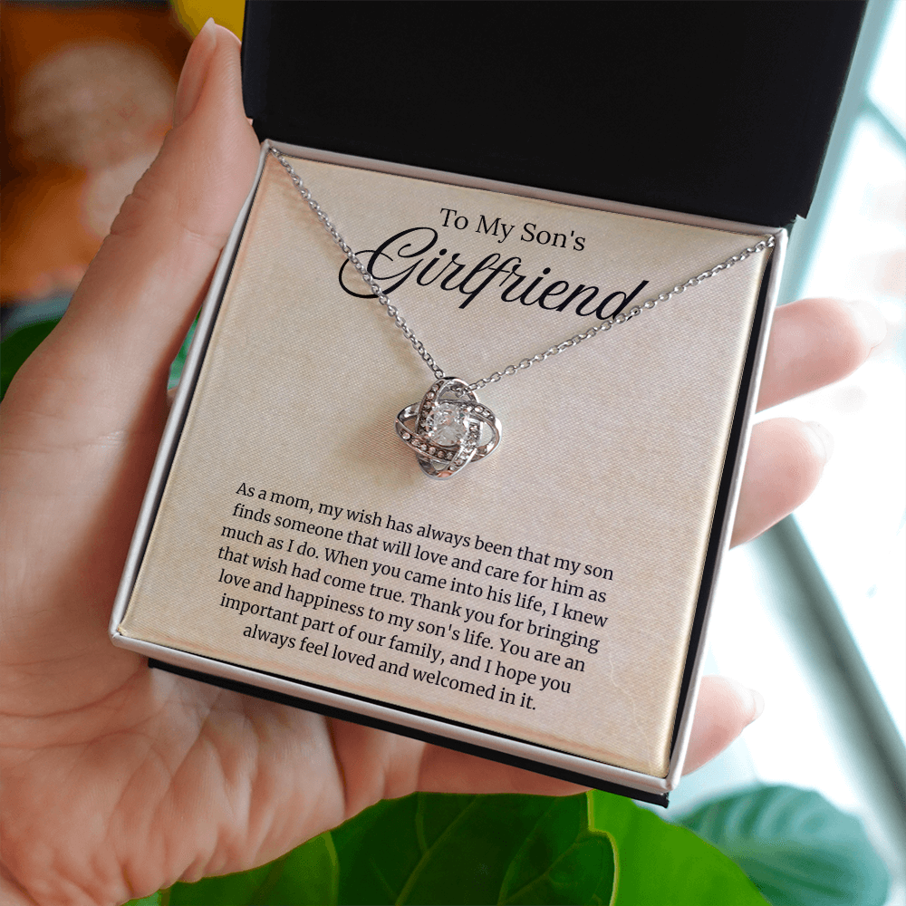 Son's Girlfriend Love Jewelry Gifts