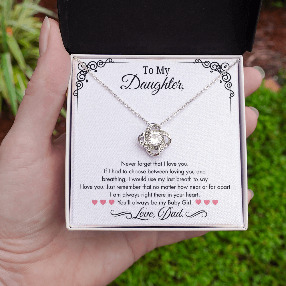 Dad to Daughter Heartfelt Keepsake