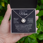 Mom Necklace Gift from a Loving Son