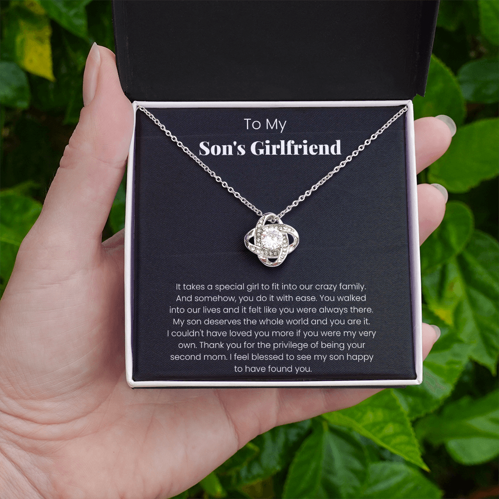 Son's Girlfriend Necklace Gift