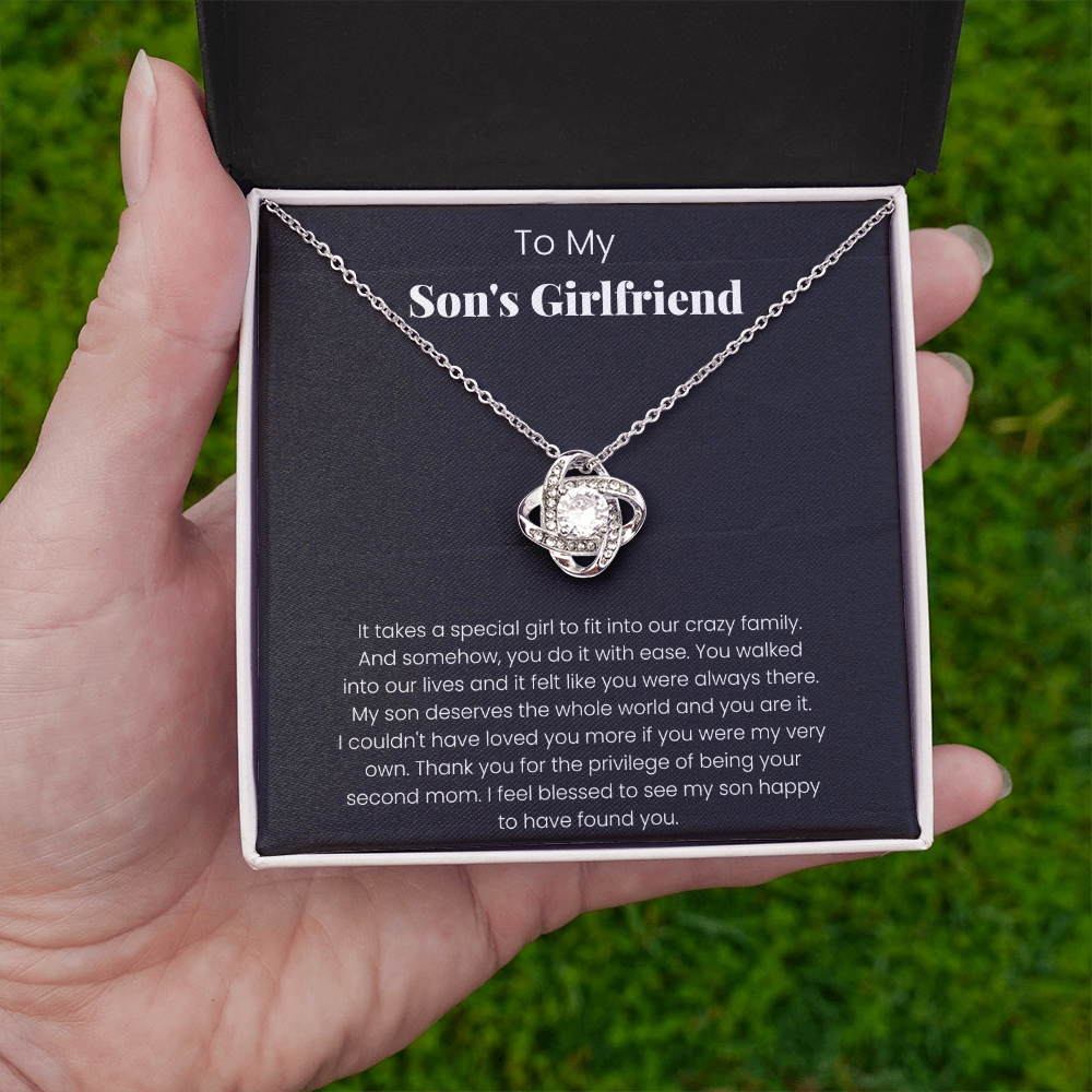 Son's Girlfriend Necklace Gift
