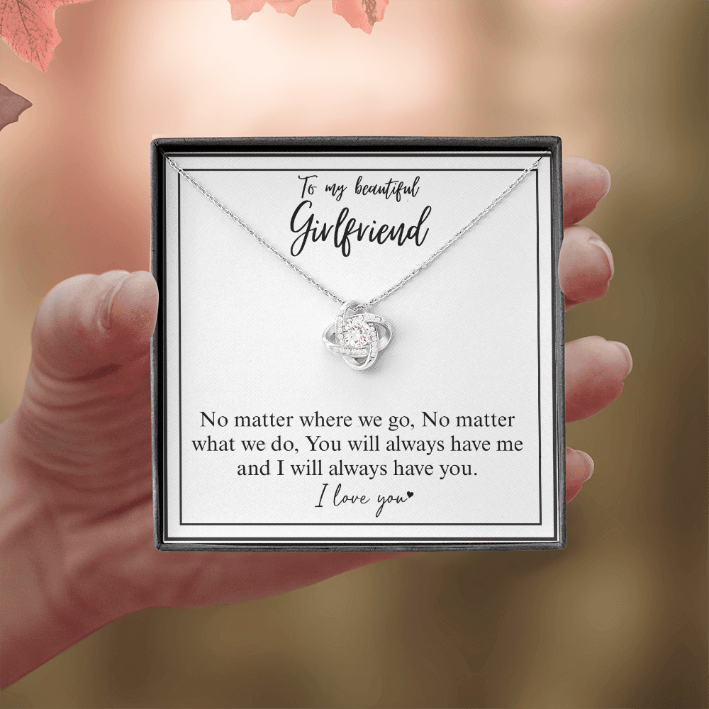 Girlfriend Love Heart Necklace Gift