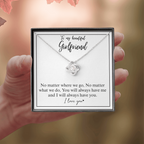 Girlfriend Love Heart Necklace Gift