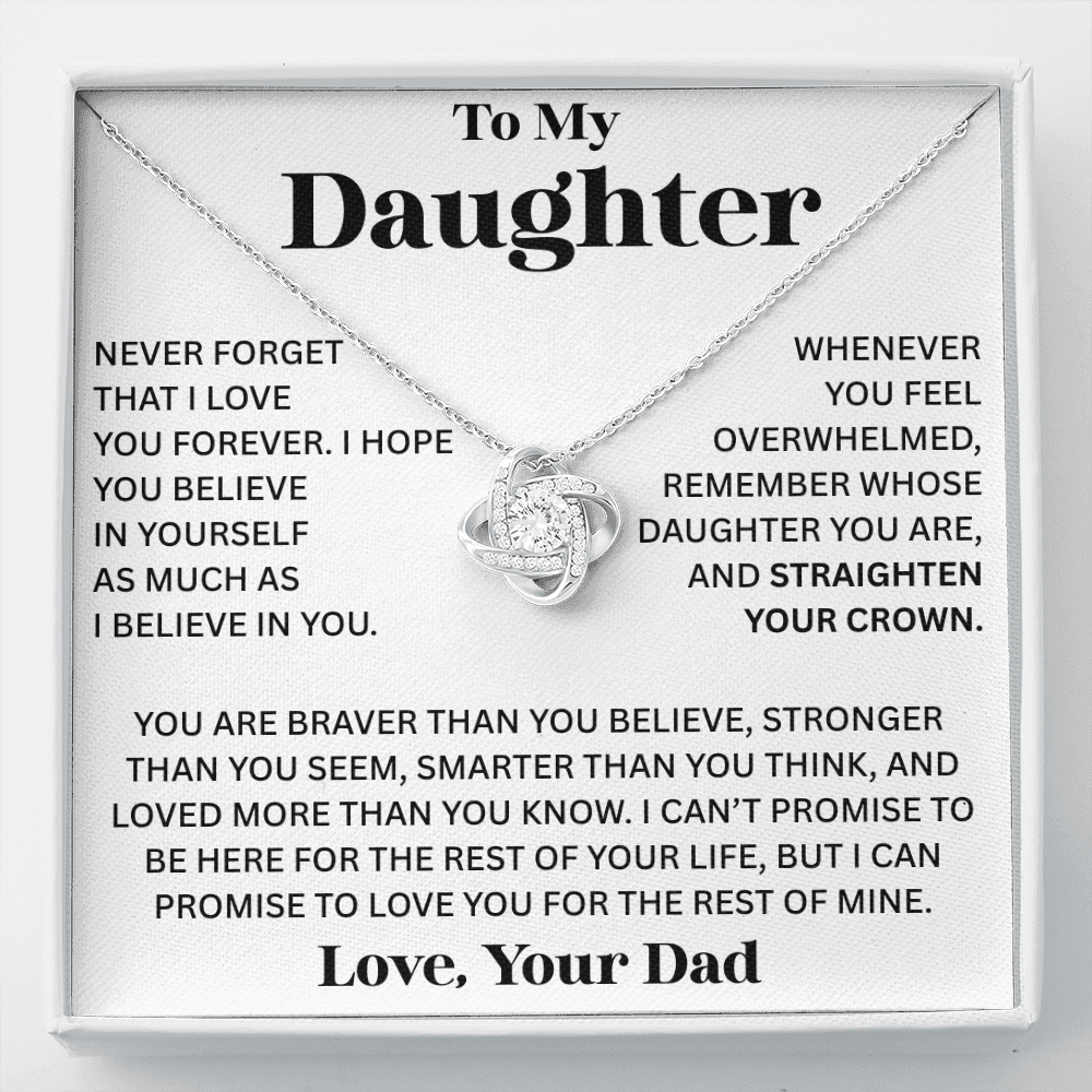 Special Gift From Dad to Daughter