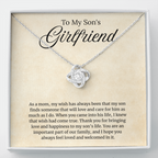 Son's Girlfriend Love Jewelry Gifts