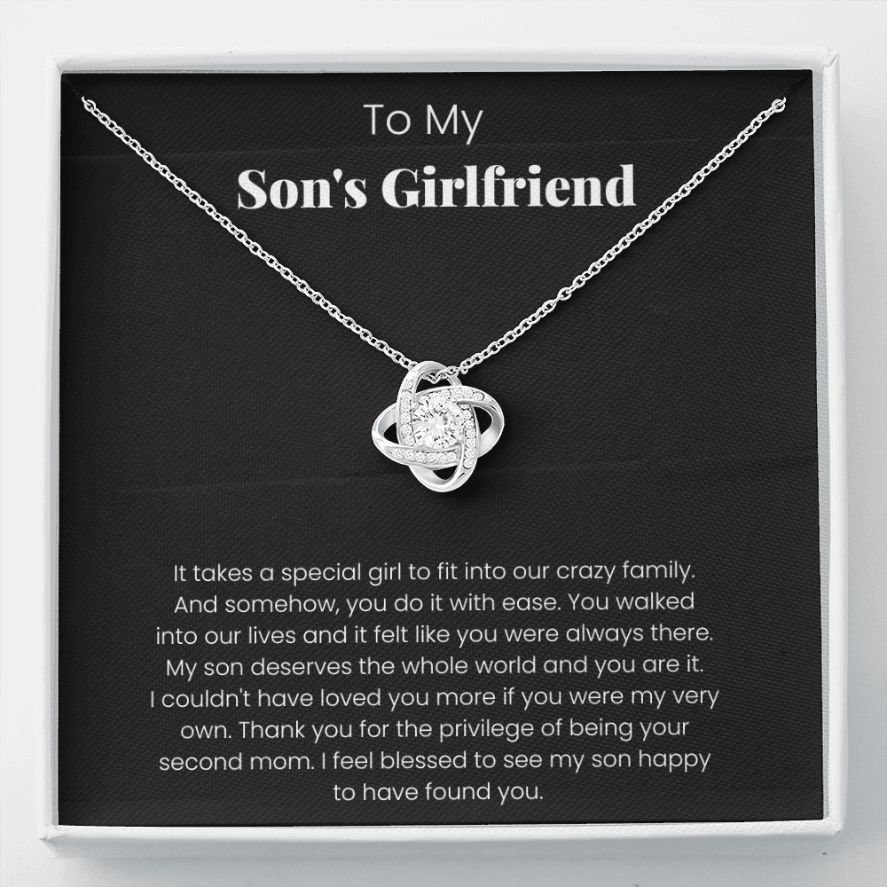 Son's Girlfriend Necklace Gift