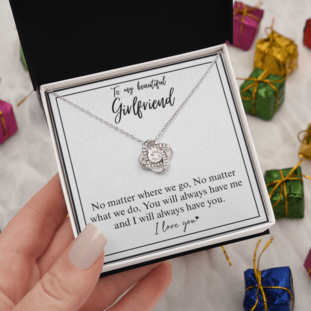Girlfriend Love Heart Necklace Gift