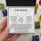 I'm Sorry Love Necklace Gift for Her