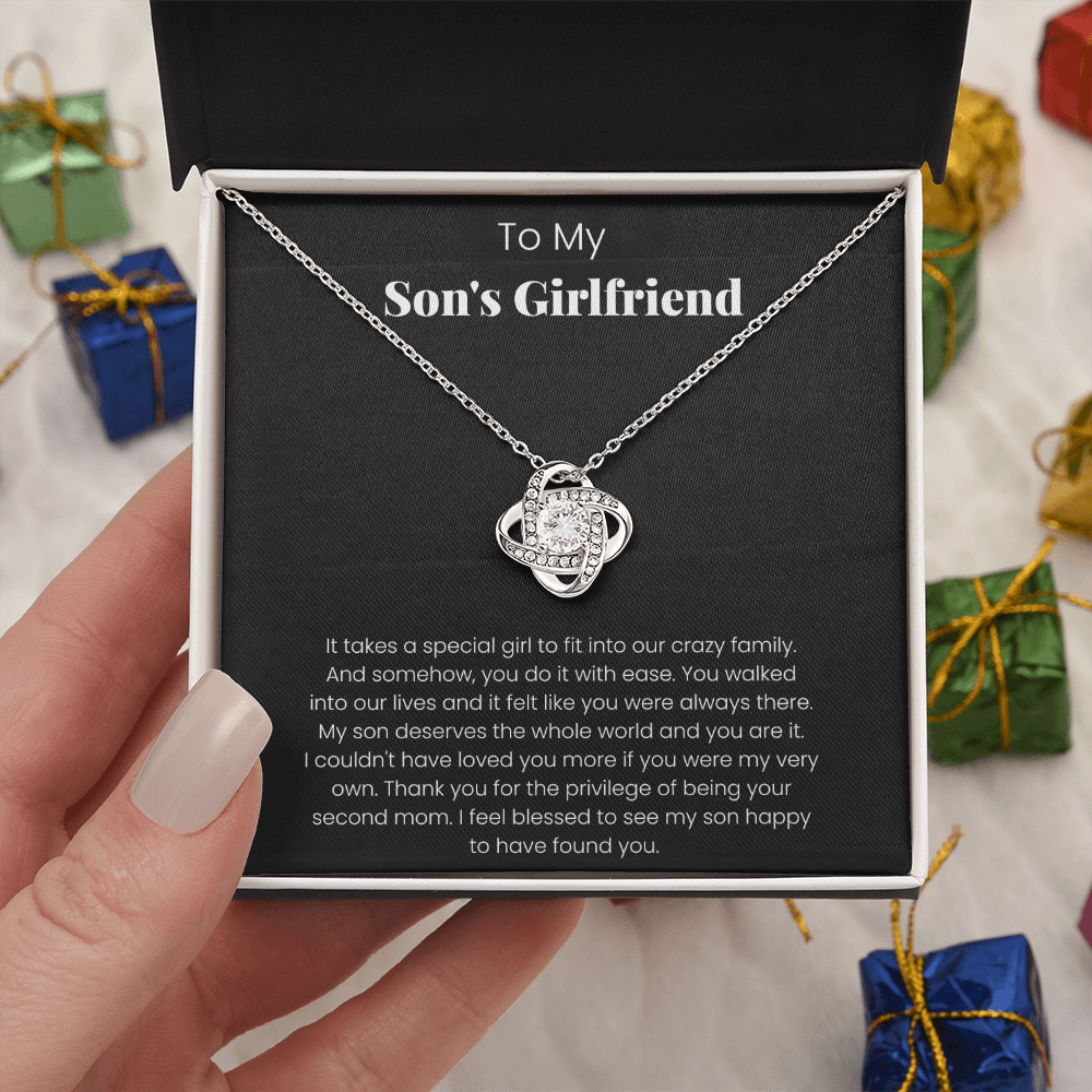 Son's Girlfriend Necklace Gift