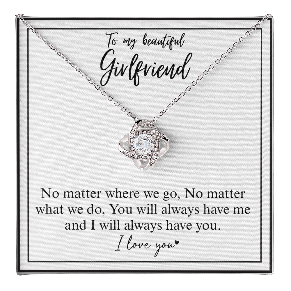 Girlfriend Love Heart Necklace Gift