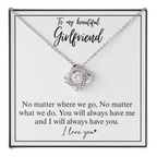 Girlfriend Love Heart Necklace Gift