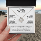 Wife Necklace Gift for Anniversary
